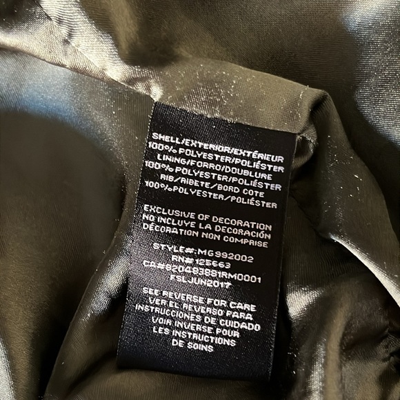 MEMBERS ONLY Satin Camo Pink & Army Green Bomber Jacket- - Picture 8 of 10